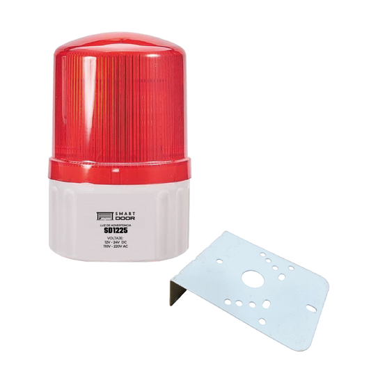 LUZ DE ADVERTENCIA MARCA SMART DOOR COLOR ROJO SIN BUZER